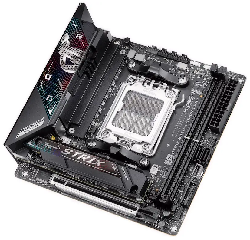 Informático El Vellón - Montaje ASUS ROG STRIX B850-I GAMING WIFI El Vellón